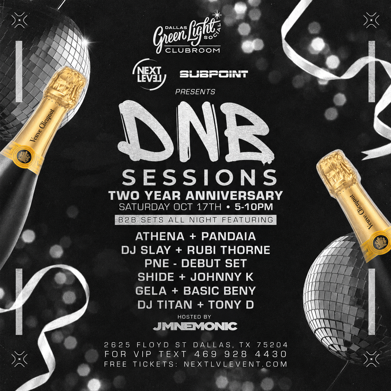 DNB Sessions 2 Year Aniv. 10.17.26
