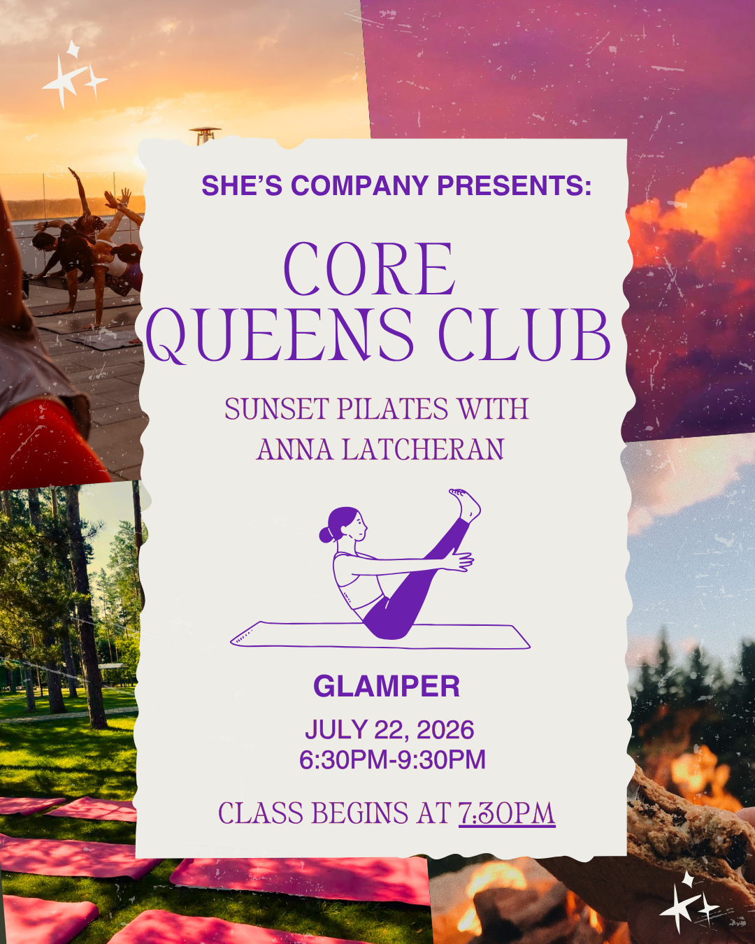 Core Queens Club : Sunset edition