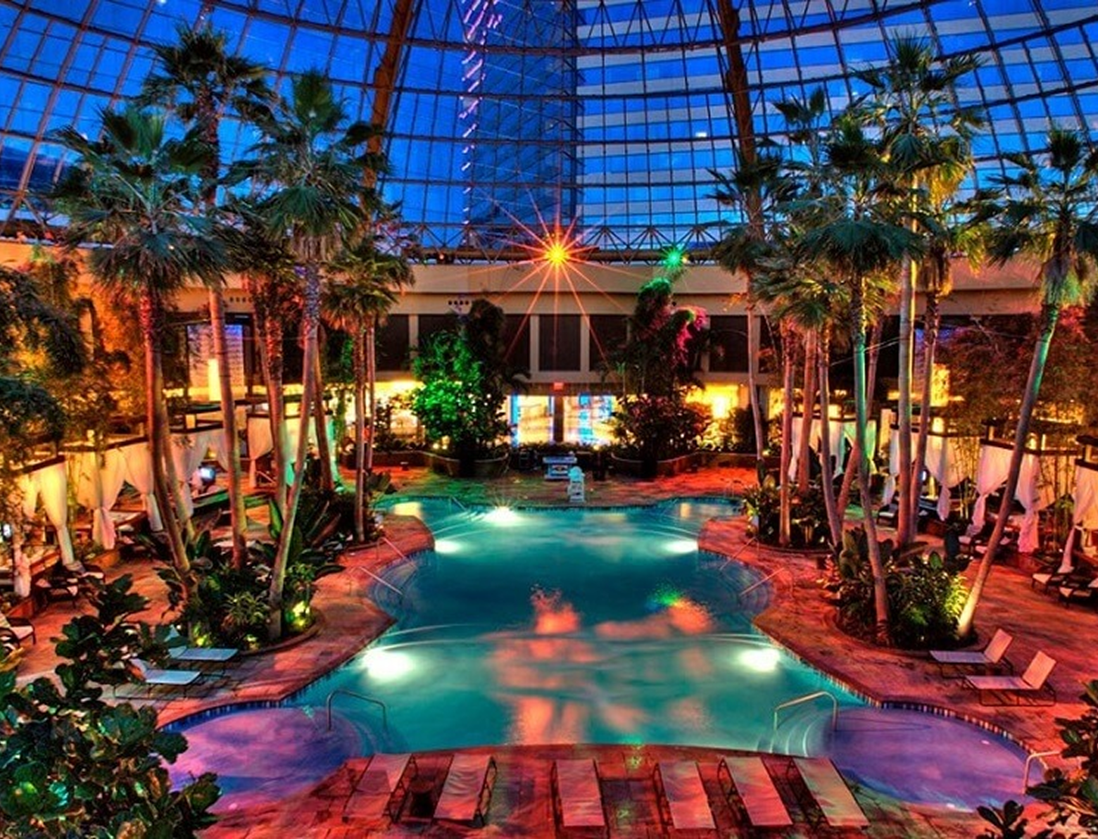 The Pool After Dark