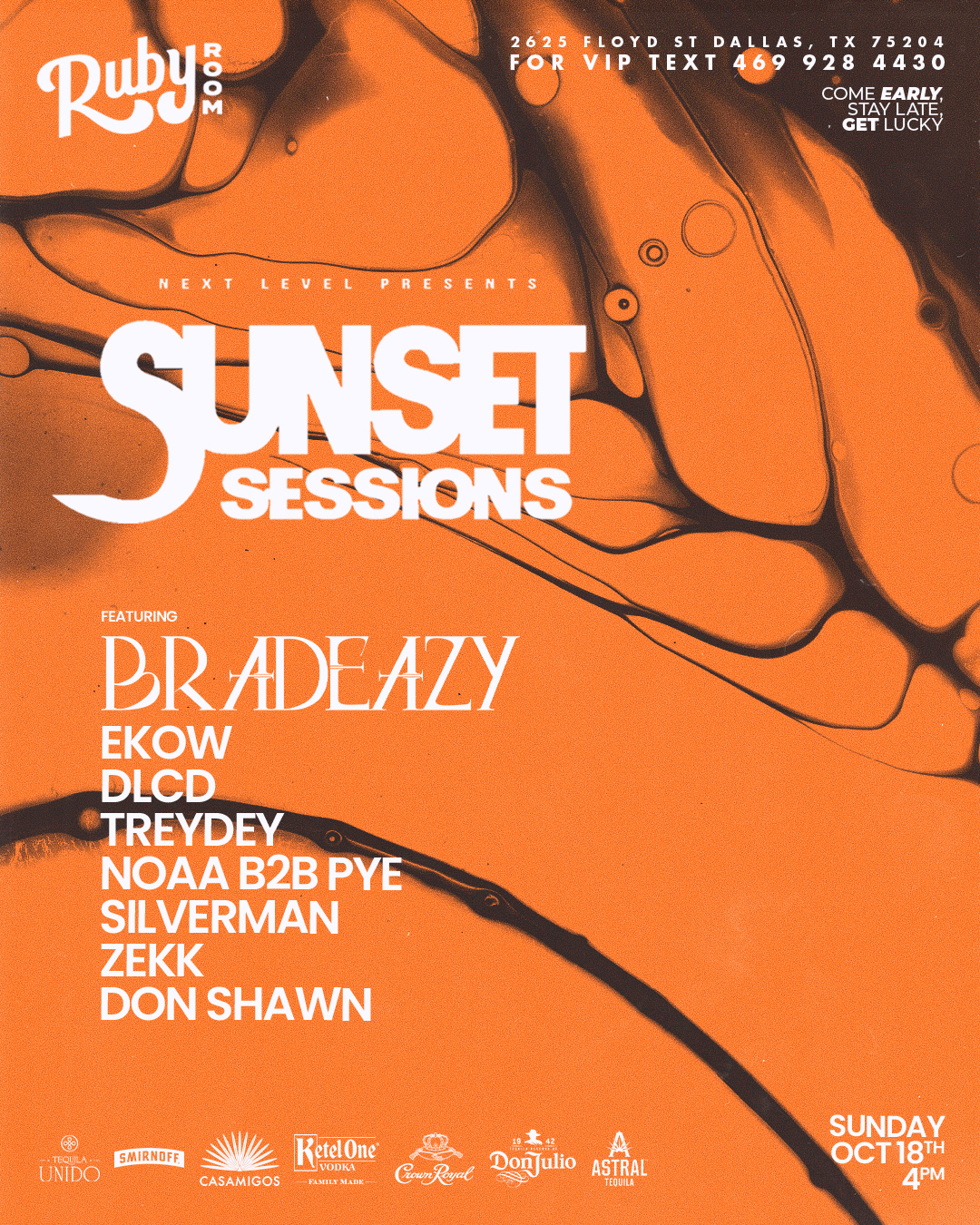 SUNSET SESSIONS - 10.18