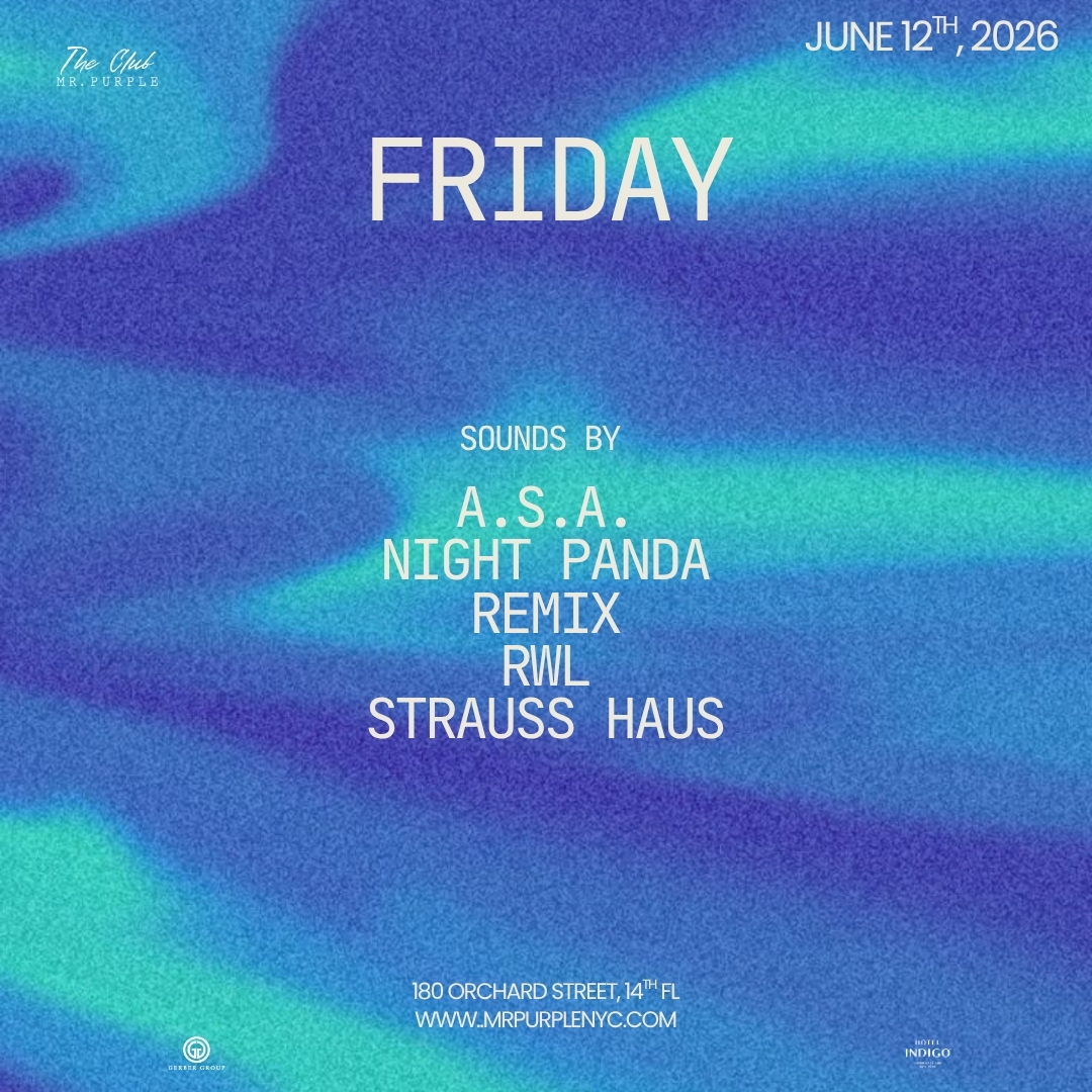 A.S.A. | NIGHT PANDA | REMIX | RWL | STRAUSS HAUS by Mr. Purple