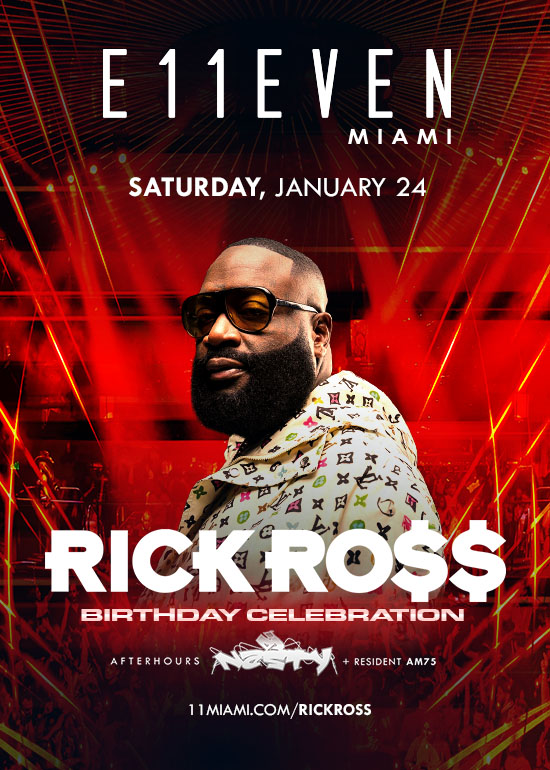 RICK ROSS AT E11EVEN by E11EVEN | Miami | Speakeasy