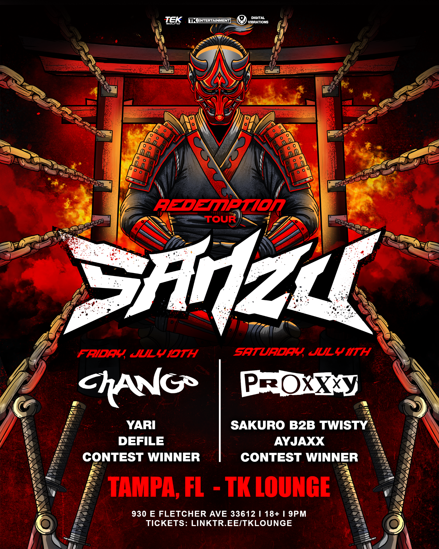 SANZU With CHANGO & PROXXXY - Tampa, FL by Tampa Karaoke VIP