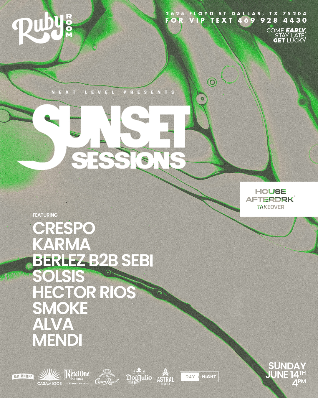 SUNSET SESSIONS - 6.14 by Green Light Social Dallas | Dallas